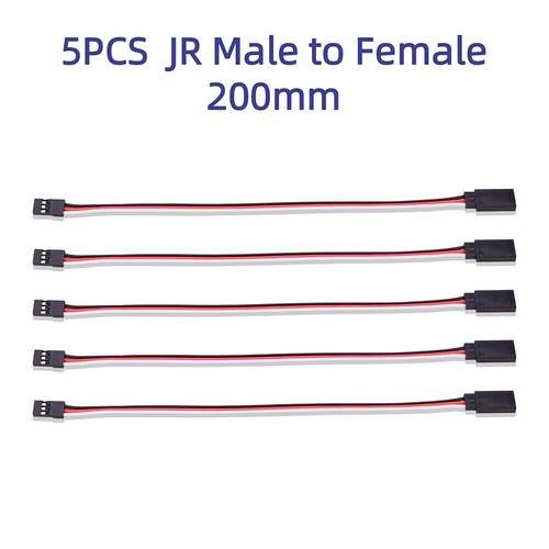 10x 100/150/200/300/500mm Servo Extension Cable For RC Futaba JR Male to Female - Picture 29 of 32