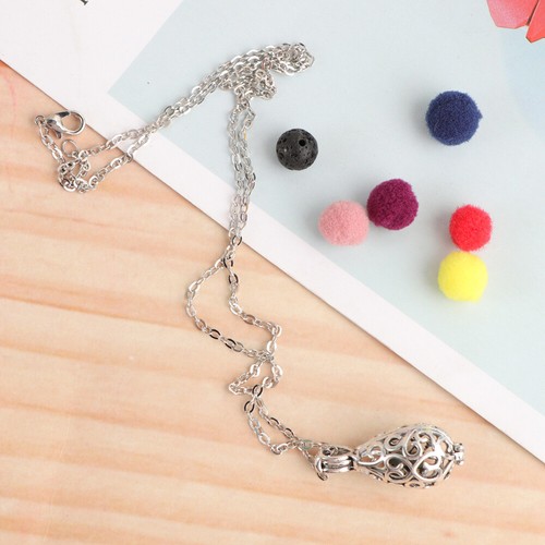 Miss Necklace Diffuser Stainless Steel Oil Bracelet Essential Pendent - Picture 4 of 12