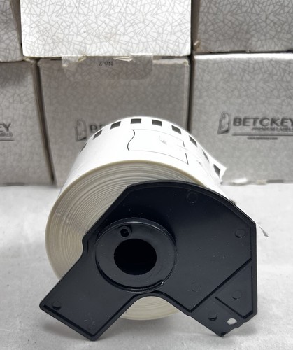 BETCKEY Continuous Label Compatible for Brother DK-2205 2-3/7" x 100'. Lot Of 10 - Picture 7 of 7
