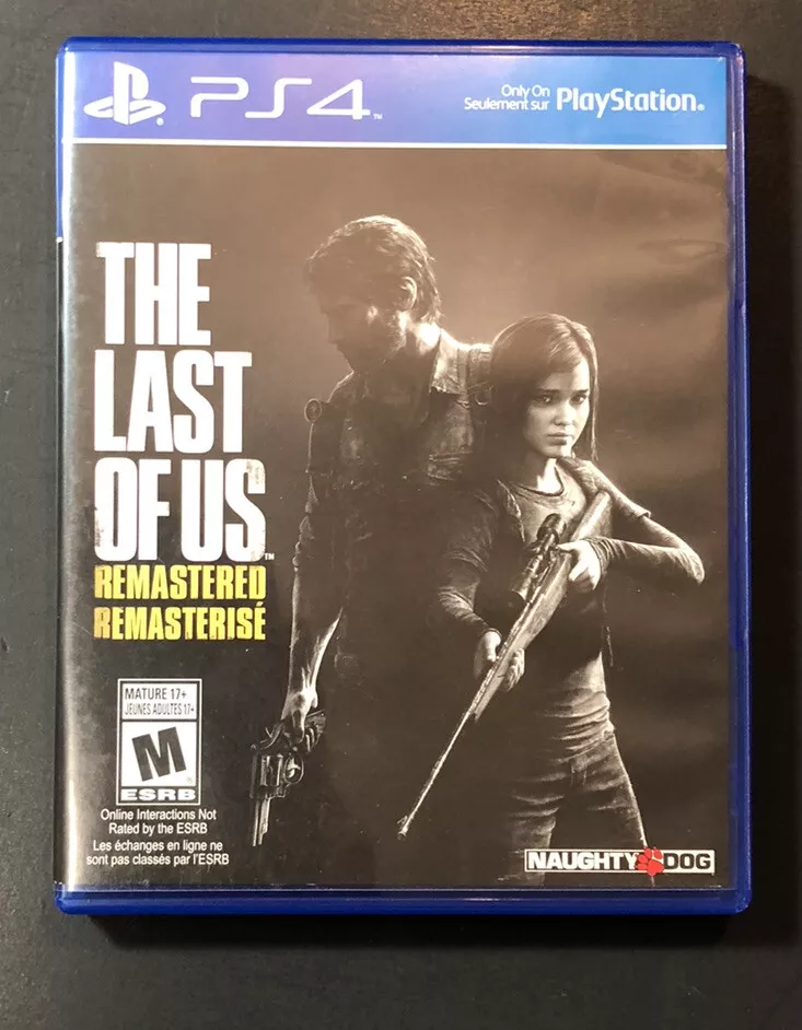 Replacement Case ONLY for The Last of US Remastered PS4 Playstation 4