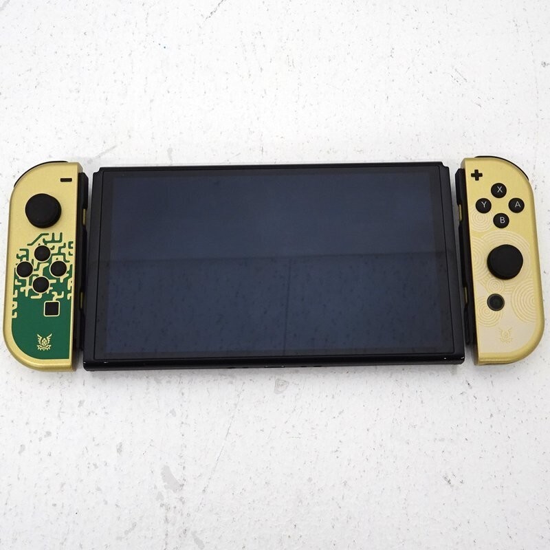 Nintendo Switch ゴールド/ブラック 本体 Nintendo OLED Switch Console Legend of Zelda Tears of the Kingdom