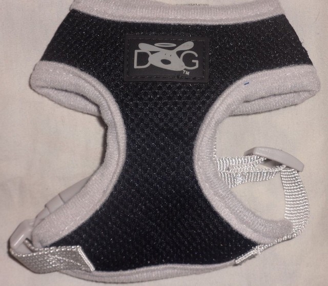 Dog is Good Halo Dog Pet Harness, Black XS, XSmall, 11" to 13" NEW