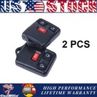 2 Replacement Keyless Entry Remote Control Clicker Transmitter Alarm Car Key Fob