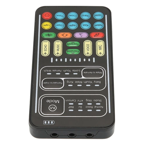 Portable 8-Mode Audio Effect Mobile Voice Changer Bluetooth Handheld Sound Card - Picture 9 of 12