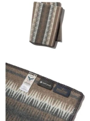 New Snow Peak x PENDLETON collaboration blanket made in the USA | eBay
