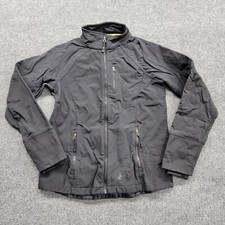 Under Armour UA Storm Jacket Men's Small Gray Black Activewear Pockets Outdoor