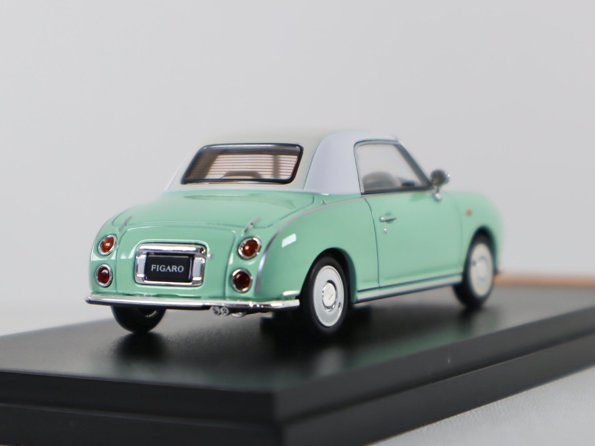 Nissan Figaro 1/43 ミニカー　norve Nissan FIGARO 1:43 1/43 DieCast Model Close Lapis Gray