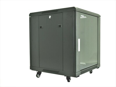 12HE Bodenregal 19'' 600mm x 600mm Datenrack AV Rack Comms Datenrack  