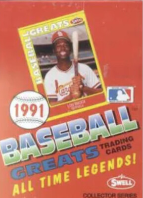 1991 Swell Baseball Greats - Pick Your Card - Ships Free
