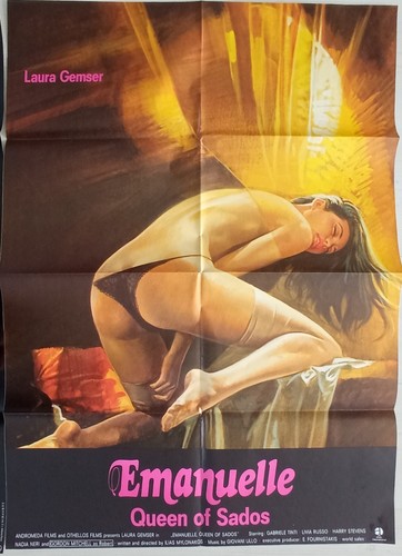 Filmplakat EMANUELLE Queen of Sados Laura Gemser - Picture 3 of 3