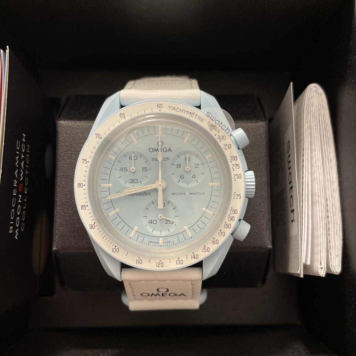 Omega x Swatch Moonswatch Mission to Uranus - New with Tags Omega x Swatch Moonswatch Mission to Uranus - New with Tags