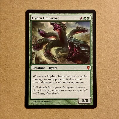 MTG ~ Hydra Omnivore ~ CNS Conspiracy ~ 2014 English ~ #169 ~ Mythic Rare ~ LP