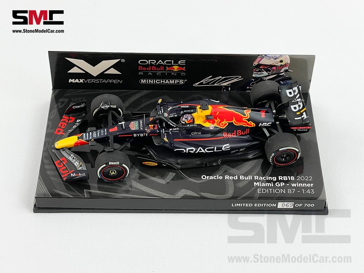 Red Bull F1 RB18 #1 Max Verstappen USA Miami 2022 World