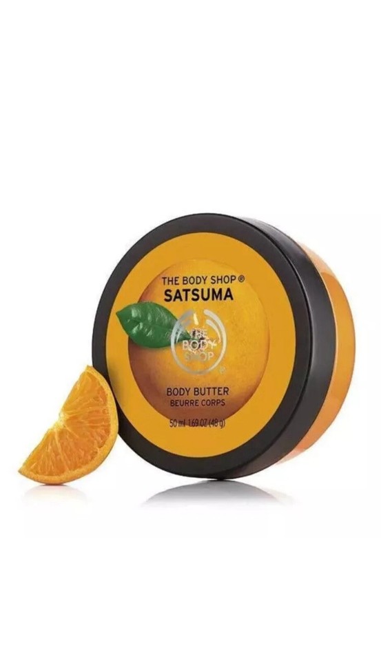 The Body Shop Body Butter Satsuma 6 x 50ml (300ml total) Ideal Gifts