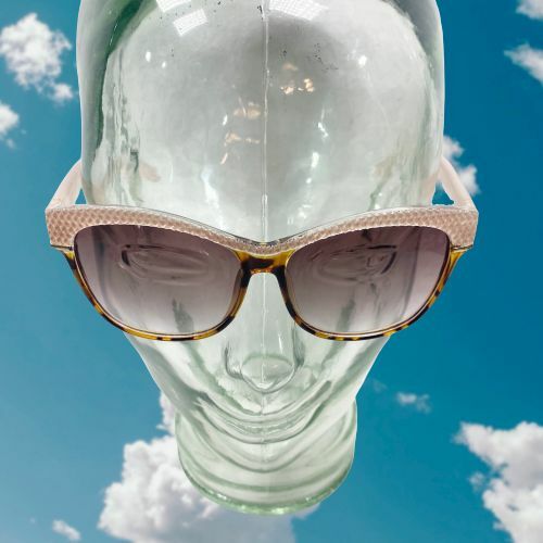 Stylish Pink and Tortoise Acetate Sunglasses  