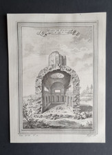 Antique (1768) print - Ruins of Kalbassin - Semipalat - Semey - Kazakhstan