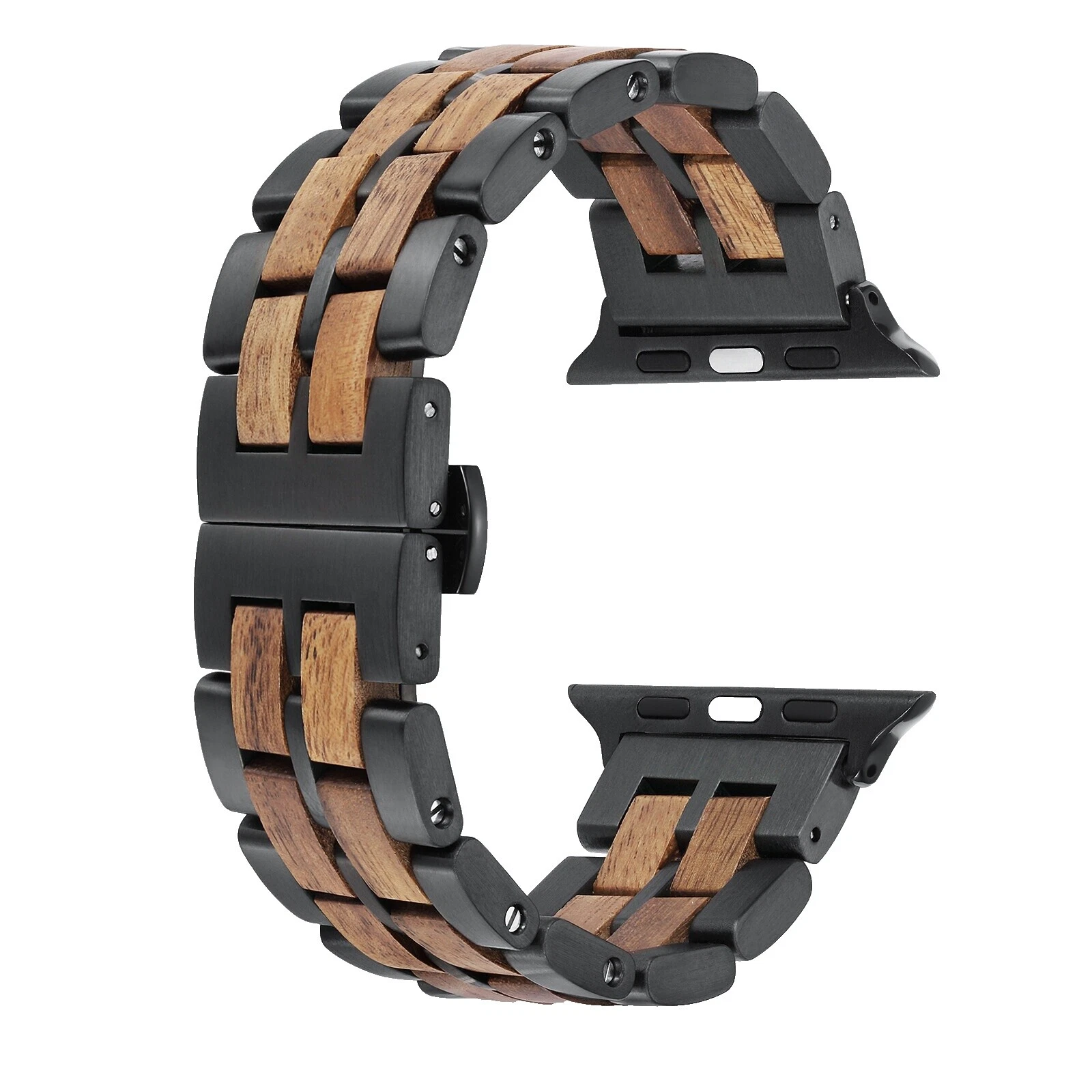 Ремешки для наручных часов из двух частей деревянные