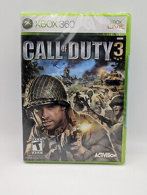 Preços baixos em Call of Duty 3 Microsoft Xbox 360 Video Games