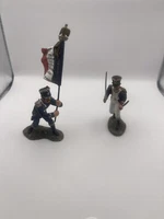 W Britain 00151 Napoleonic Wars French Command Set Waterloo Retired New In Box