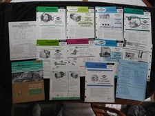 1966 Geartronics Corporation Mass-Gear Engineering Literature North Ballerica MA