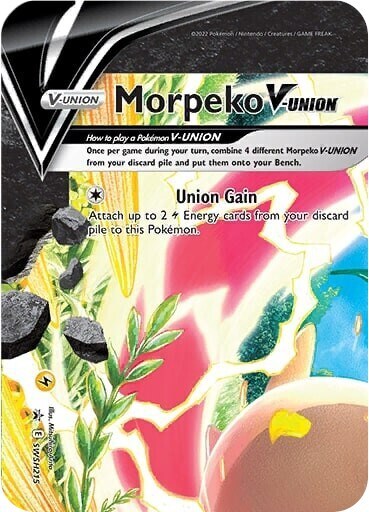 Morpeko V-Union SWSH215 SWSH: Sword & Shield Promo Cards - 1 of 1