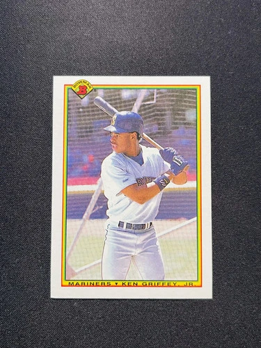 1990 Topps Bowman Ken Griffey Jr. #481 Art Card Mariners YC80
