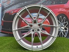 4x R20 Inch 5x112 Haxer Hx036 Silver Shining Wheels : Fits For BMW Audi VW Seat
