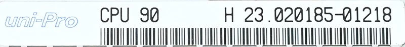 Uni-Pro H 23.020185-01218 CPU 90 Board - Bild 3 von 3