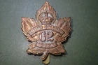 Cap Badge. Canada.  62nd Bn (Vancouver) CEF WW1 cap badge by O.B. Allan.