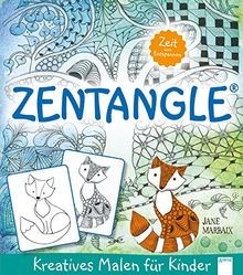 Zentangle . Kreatives Malen für Kinder: Zeit zum En... | Buch | Zustand sehr gut