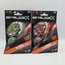 Beyblade X Wand Wizard 1-60R Green  Hammer Incendio3-70H Bundle