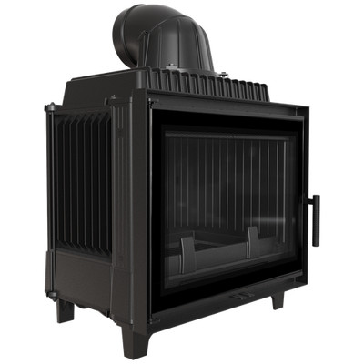 Kratki Kamineinsatz Gusseisen FRANEK DECO 12 kW Ø 200
