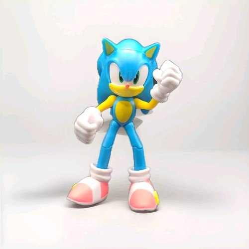 NEON SONIC Sonic the Hedgehog Jakks Action Figure Sega 4 Inch FREE POST - Picture 1 of 7
