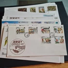 JERSEY 1986 TO 1991 51  FIRST DAY COVERS