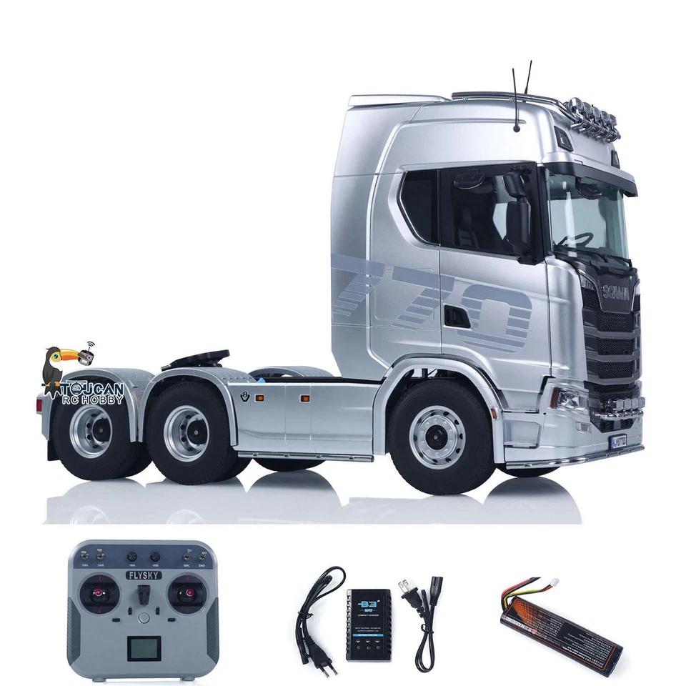 KABOLITE 1/14 Metal Semi Trailer Dumper Electric Lifting for RC Tractor Truck - Image 4 of 4