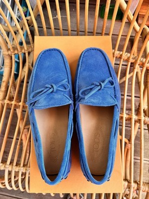 Tod's Mokassins blau Gr. 40 inkl. OVP