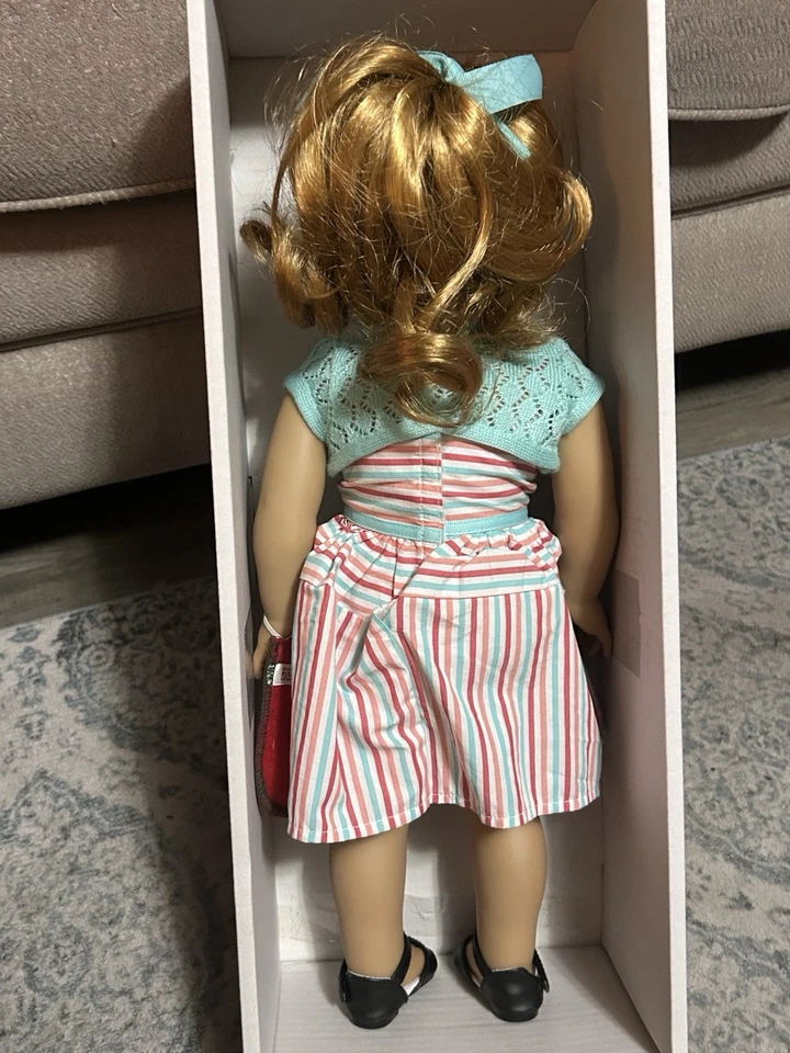 NUEVO EN CAJA Auténtica American Girl 18 Pulgadas Maryellen Larkin Muñeca Histórica Retirada Foto 4 de 4