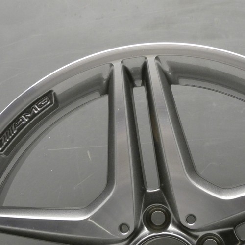 MERCEDES A CLASS CLA W176 18" AMG ALLOY WHEEL DIAMOND CUT GREY GENUINE NEW X1 - Picture 6 of 14