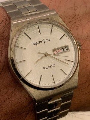 Sperina Quartz Swiss Made Vintage 70/80er Jahre Uhr