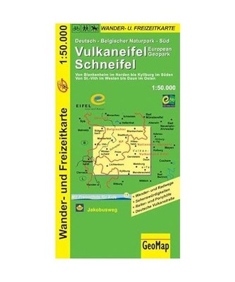 Vulkaneifel Schneifel Wander- und Freizeitkarte 1:50.000