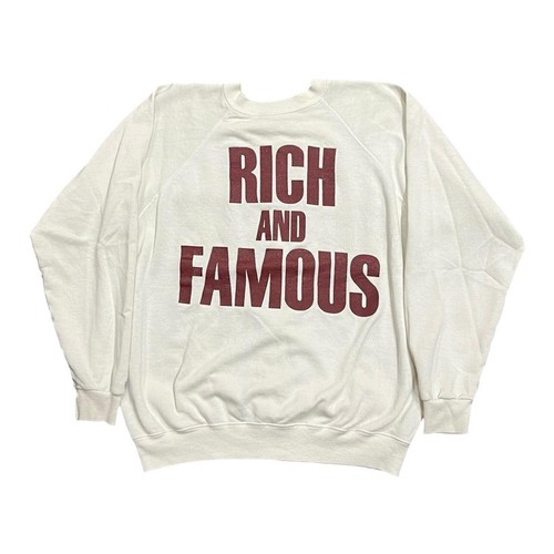 Vintage Rich And Famous 1976 Graduate Harvard Business School Crewneck Size L