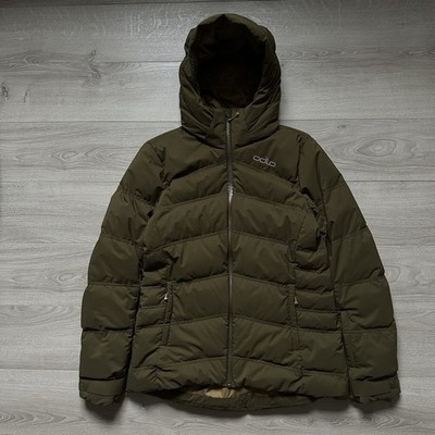 ODLO Down Puffer Jacket Ski Full Zip Women s SIZE:L