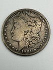 1901 O & S 2 coin Lot Morgan Silver Dollar $1 Circulated Ungraded Uncertified — photo 5