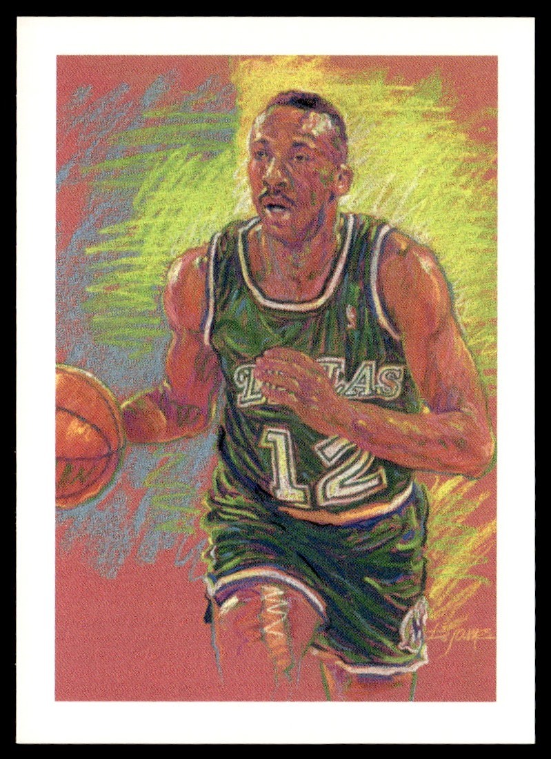 1991-92 Hoops Derek Harper Dallas Mavericks #508