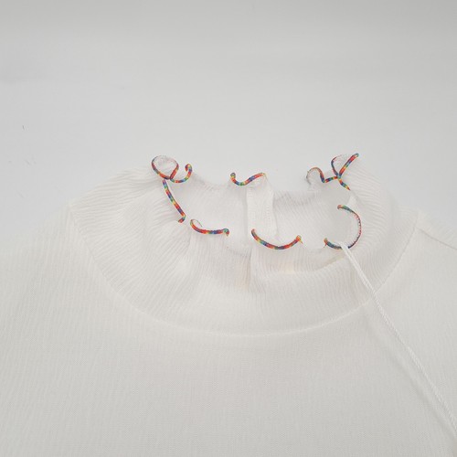 Blusa Para Mujer Levi's Top Blanco Stretch Colección Pride De3 Talla 2XL - Imagen 9 de 11