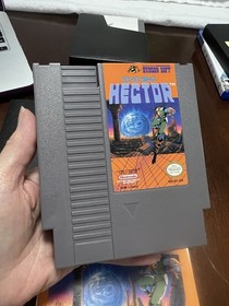 NES Starship Hector, 1990 Cartridge/Sleeve/Manual, Tested Original Owner