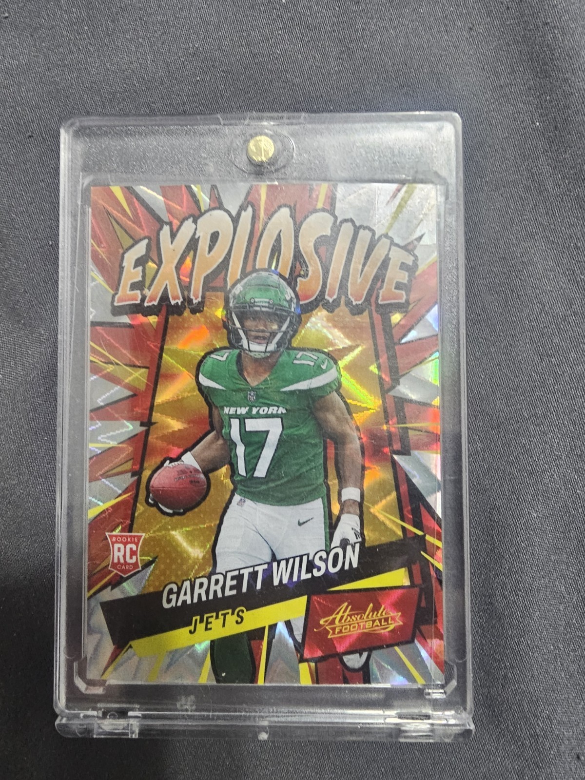 2022 Panini Absolute - Explosive Garrett Wilson #E41 (RC) SSP