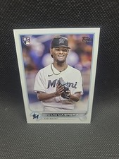 EDWARD CABRERA 2022 Topps Series 2 #566 Photo Image Variation Rookie SP RC