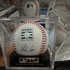 Nolan Ryan Autographed MLB Baseball PSA/DNA  10 National Baseball Hall of Fame