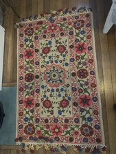 Floral Painted Rug